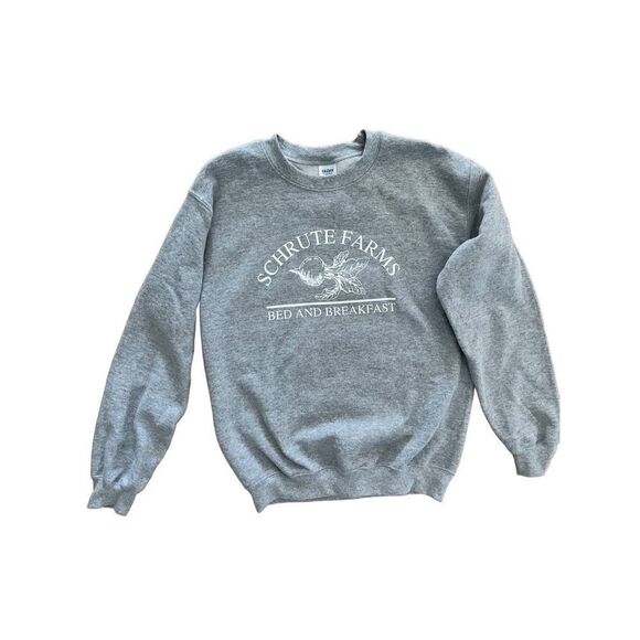 Schrutte bed and breakfast crewneck pullover size small - Picture 4 of 7